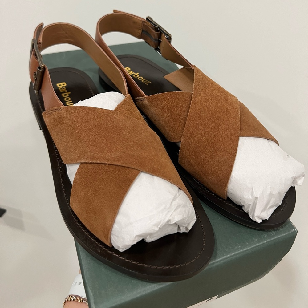 Barbour Suede Sandal eu38